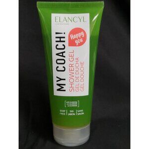 Elancyl My Coach Shower Gel Soap Free with Guarana 200ml/6.7fl.oz NEW Sealed